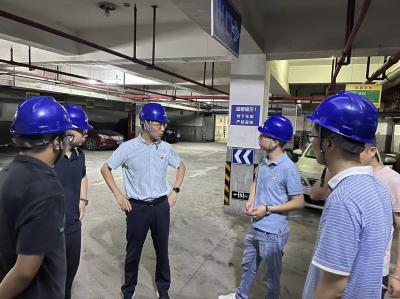 市水务集团陈爱朝副总经理对二供改造项目 进行现场检查